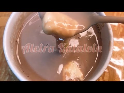 Chocolate caliente queso 🧀 derretido #facil #recetas #chocolate #queso