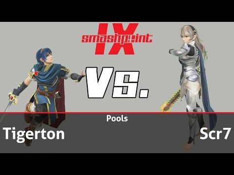 SmashPoint IX - Tigerton (Marth) Vs. Scr7 (Corrin) Pools