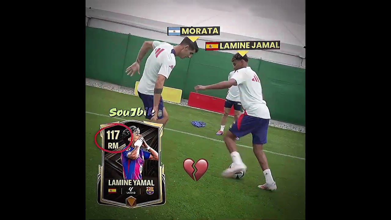 Morata x Yamal Skills 🤣🔥