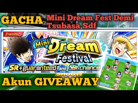 Gacha Mini Dream Festival Demi Tsubasa sdf Perfect RED JEPANG - Captain Tsubasa Dream Team