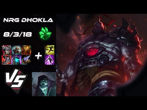 NRG Dhokla TOP Sion vs Yorick - NA Grandmaster Patch 25.S2.6