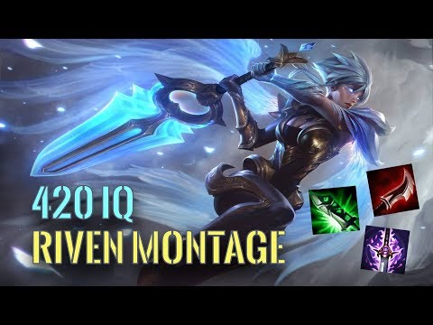 420 IQ Riven Montage | Season 8 Pre-Season | League of Legends