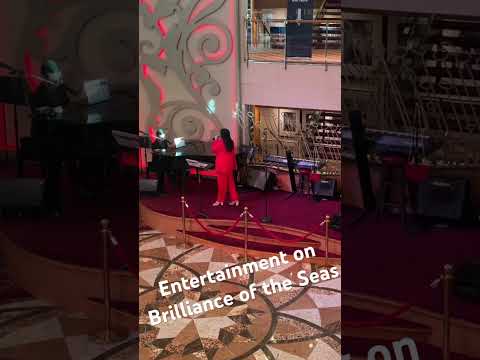 Thumbnail for Pre Dinner Entertainment on Brilliance of the Seas in the Centrum #brillianceoftheseas #fallcruise