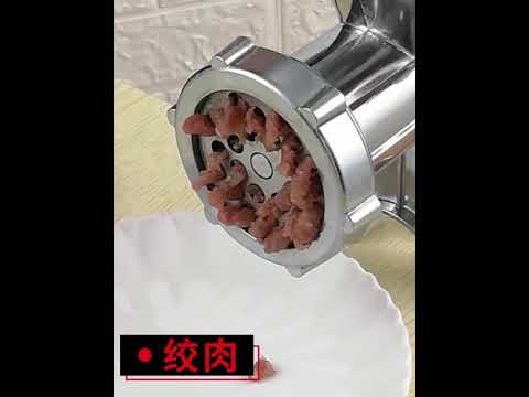 Manual sausage maker beef chicken meat grinder mincer
