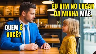 “Mamãe está doente, então vim no encontro às cegas no lugar dela”, — e o bilionário congelou