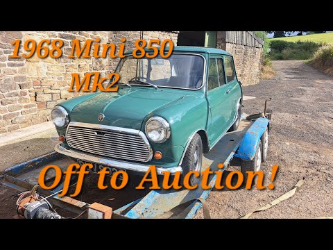 1968 Classic Mini 850 MK 2 Off to Auction,Will it sell? Brightwells Auction House Leominster.