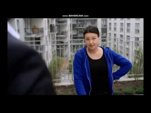 Mimmi Siegel som rabiat 