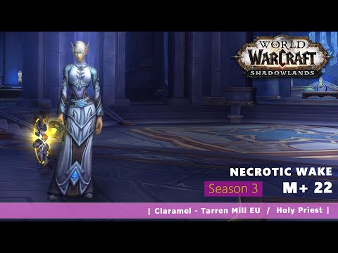 Necrotic Wake M+ 22 | S3 | Holy Priest POV