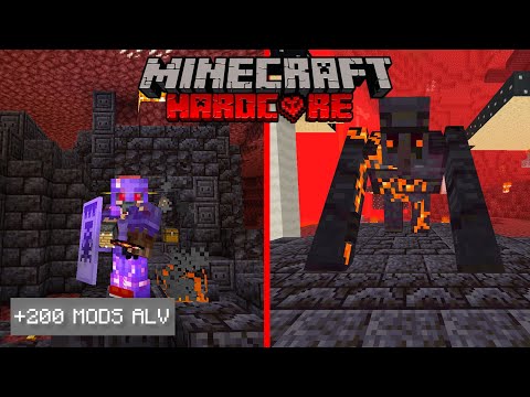 MINECRAFT HARDCORE but with ALL the MODS!🔥 - PART 8