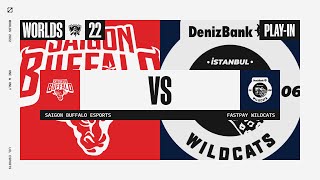 Worlds 2022 - Playin - D1 - SGB vs IW