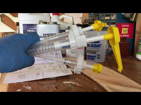 West System Epoxy 105 Resin and 207 Special Clear Hardener Part 1 of 3