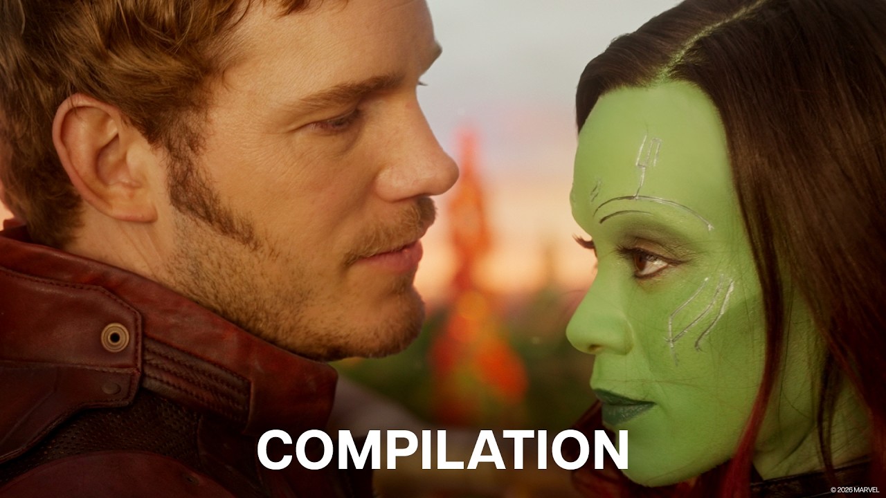 Star Lord and Gamora's Relationship in the MCU | Compilation