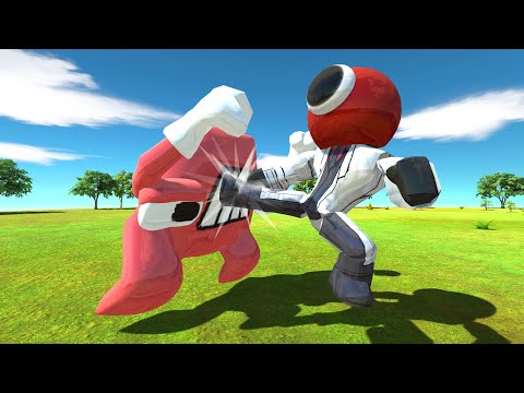 Who Will Win? ALPHABET A vs Rainbow Friends Red - Animal Revolt Battle Simulator