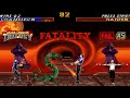 FATALITY Fail 5 Mortal Kombat Trilogy SEGA GENESIS ROM Hack