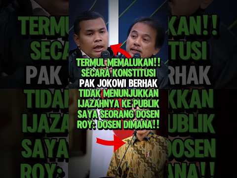 PARAH TERMUL!! NGAKU SEORANG DOSEN UUD SAJA NGAK TAU MEMALUKAN #shorts #debatpanas
