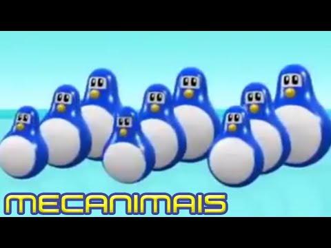 🐸 🤖 🇧🇷 Mecanimais 108 🐸 🤖 🇧🇷 Os multi pingüins 🐸 🤖 🇧🇷