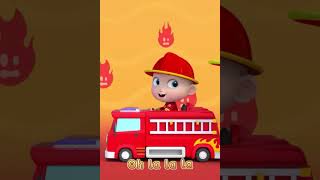 Download lagu I Want to Be A Firefighter [DANCE] | Pretend Play for Kids | Super JoJo Nursery Rhymes & Kids Songs mp3