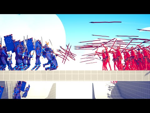 50x SPEAR THROWERS vs 50x SECRET UNITS - Totally Accurate Battle Simulator TABS