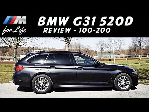 BMW G31 520d Review | Reicht ein Diesel mit 190 PS? | 0-100 | 100-200 | Vor-u Nachteile