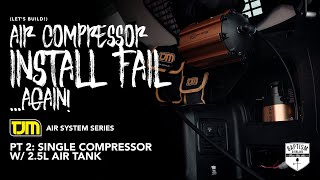 Small Compressor, HUGE Power! *TJM Air Systems Series Pt 2: Single Air Compressor*