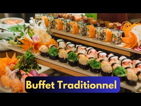 A Experiência Gourmet do Buffet Traditionnel à Volonté | Culinária Chinesa e Buffet de Culinária Japonesa