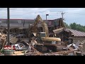 East 26th Street Pizza Hut Building Being Demolished