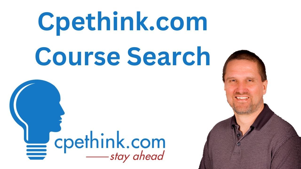 How To Search for CPE Courses and Subscriptions on Cpethink com
