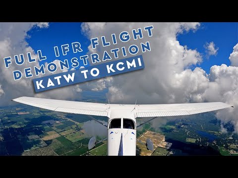 Full IFR Flight Demonstration - KATW to KCMI