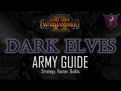 DARK ELVES ARMY GUIDE! - Total War: Warhammer 2