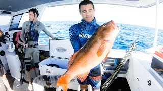 Insane Afternoon And Night Camping On Our Boat Spearfishing And Fishing - Ep 60 Part 2