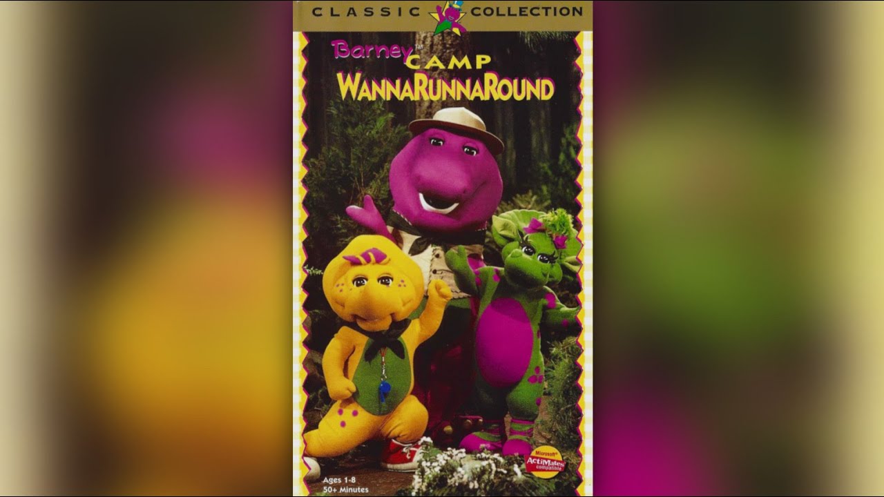 Barney: Camp WannaRunnaRound [1997] - 1997 VHS Release