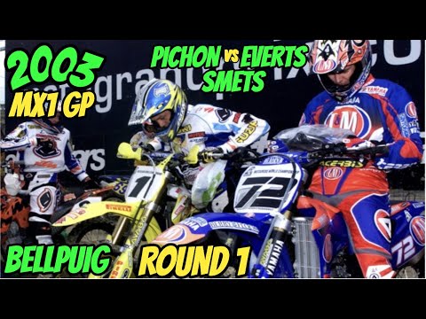 2003 MOTOCROSS MX1 GP - BELLPUIG - ROUND 1 MXGP