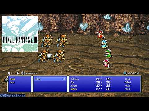 FINAL FANTASY III PIXEL REMASTER - PC (4K UHD 60fps, 7900XTX, ULTRA PERFORMANCE) - Xbox Game Pass