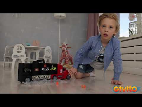 Миниатюра изображения товара Автовоз игрушечный Givito Мой город / G205-014