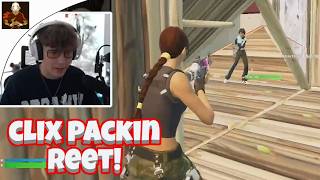 CLIX HIGGS vs REET RAPID😳 (2v2 BOXFIGHT) [FORTNITE TOKEN/WAGER]