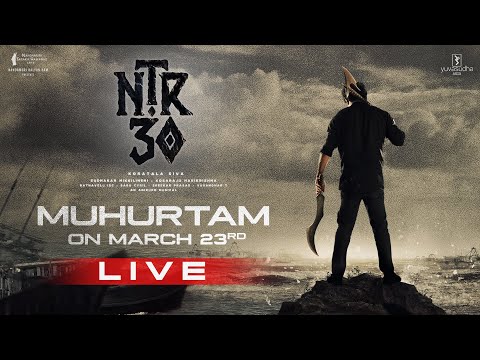 NTR30 Launched! Many known celebrities grace the event. Watch Video