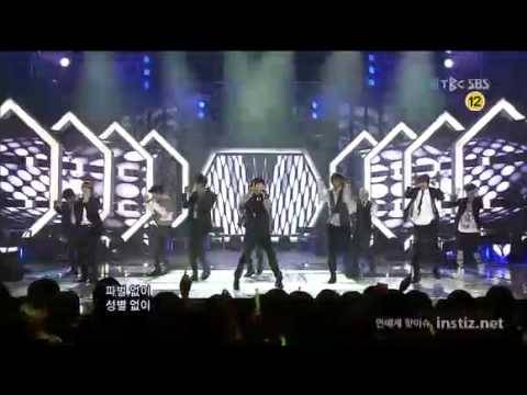 100131 2am & Beast B2st @ Inkigayo