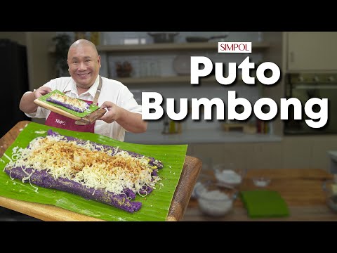 Filipino Christmas Tradition: Puto Bumbong Recipe | Chef Tatung