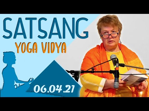 Satsang - Kirtan, Mantra und Arati mit Shivakami - Yoga Vidya Ashram Live 07:00 - 06.04.2021