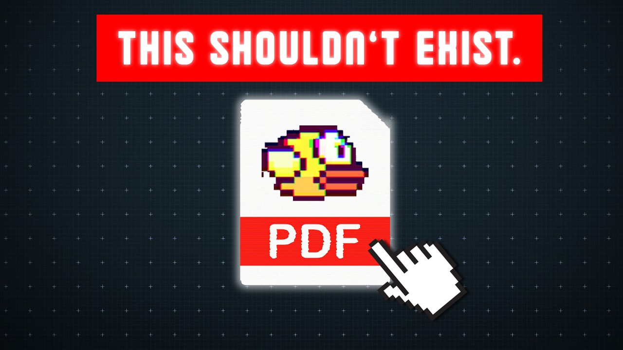 I Made a Game In a PDF (it actually runs)