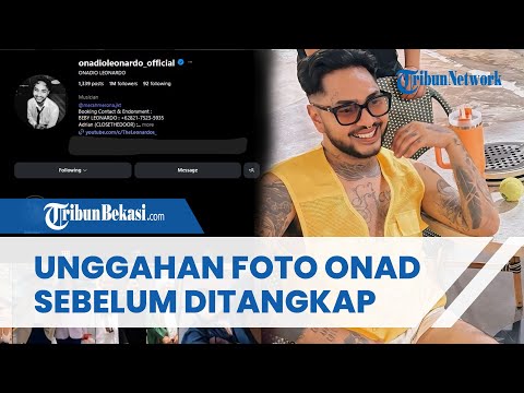 PHOTO UPLOADED OF Onadio Leonardo 'Onad' before his arrest by the police, busy playing padel