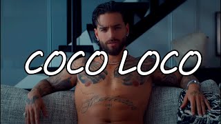 Maluma - COCO LOCO  (Video Letra/Lyrics)