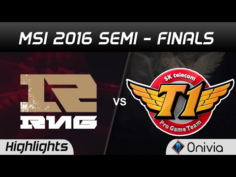 RNG vs SKT Highlights Game 2 MSI 2016 Semi Finals Royal Never Give Up vs SK Telecom T1