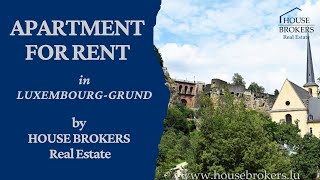 2 bedroom apartment for rent in the exceptional location of Luxembourg-Grund