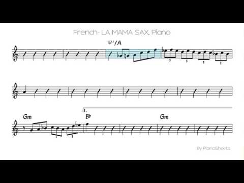 French- LA MAMA SAX [Piano Solo]