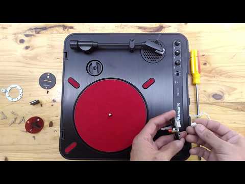 dootejun S fader install guide for Numark PT01 Scratch