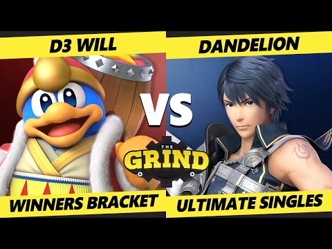 The Grind 153 - D3_Will (Dedede) Vs. Dandelion (Chrom) Smash Ultimate - SSBU