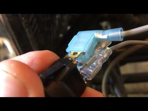 Yamaha YFZ 450 Manual Cooling Fan Switch Install