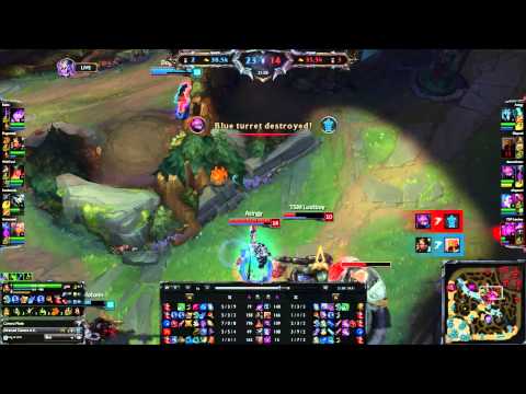 Bjergsen Nidalee  plays