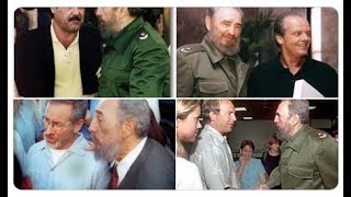 ¿Que opinaban de Fidel Oliver Stone, J. Nicholson, Steven Spielberg, Kevin Costner y Robert Redford?